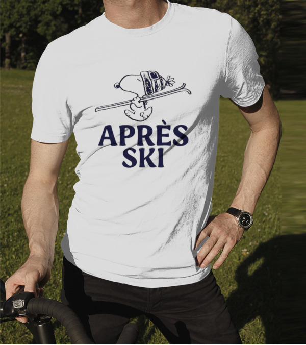 Snoopy Après Ski Winter Fun T-Shirt
