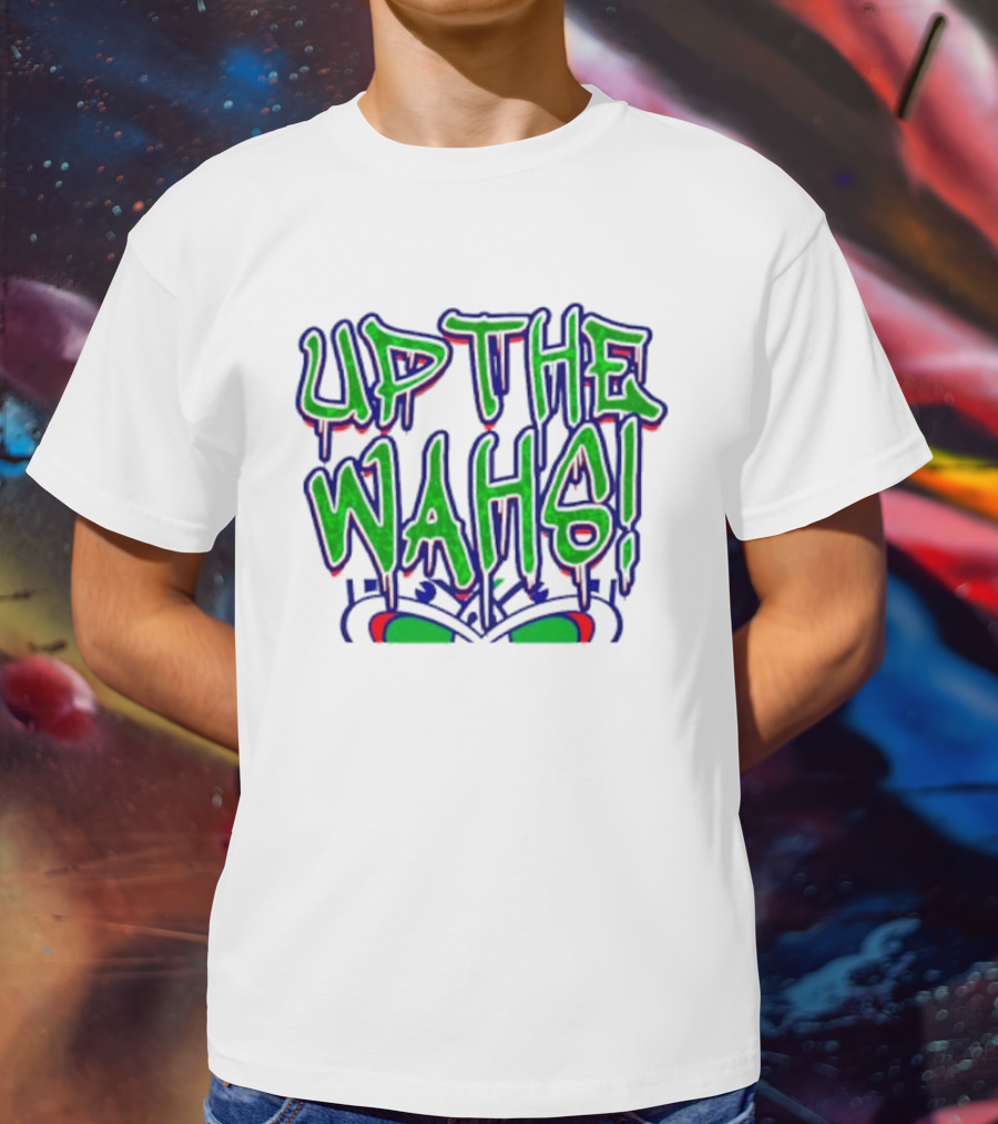 Up The Wahs NZ Warriors Rugby League Fan Supporter's T-Shirt