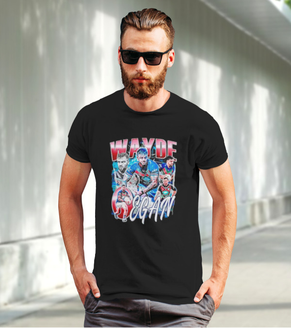 Wayde Egan New Zealand Warriors Rugby T-Shirt