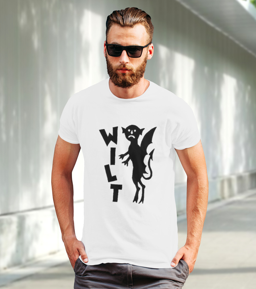 Wilt Demon Graphic Black T-Shirt