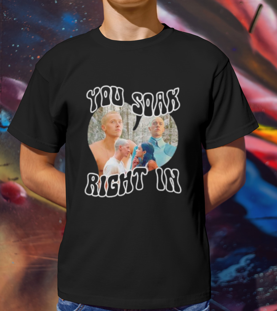 You Soak Right In Raised By Wolves Collage T-Shirt