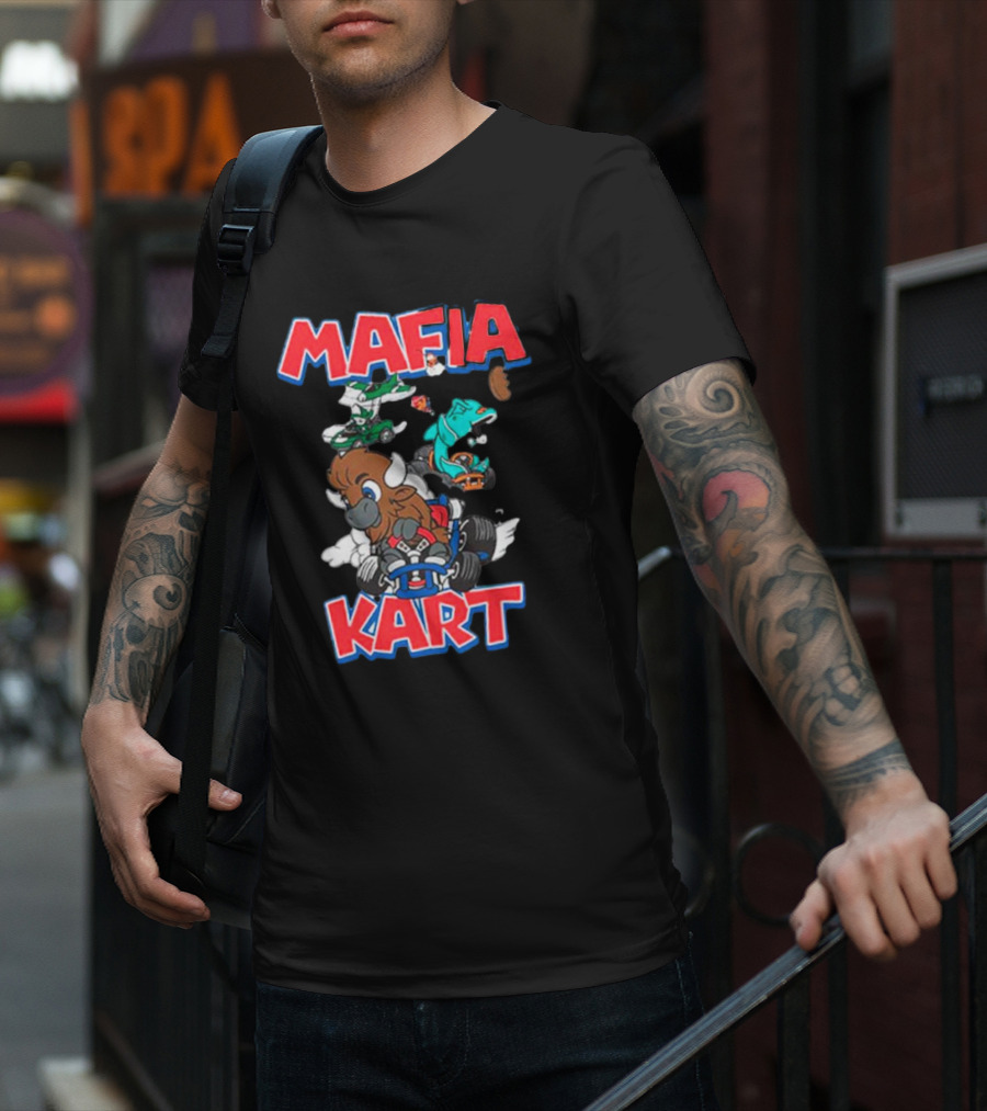 Buffalo Bills Mafia Kart Racing Adventure T-Shirt