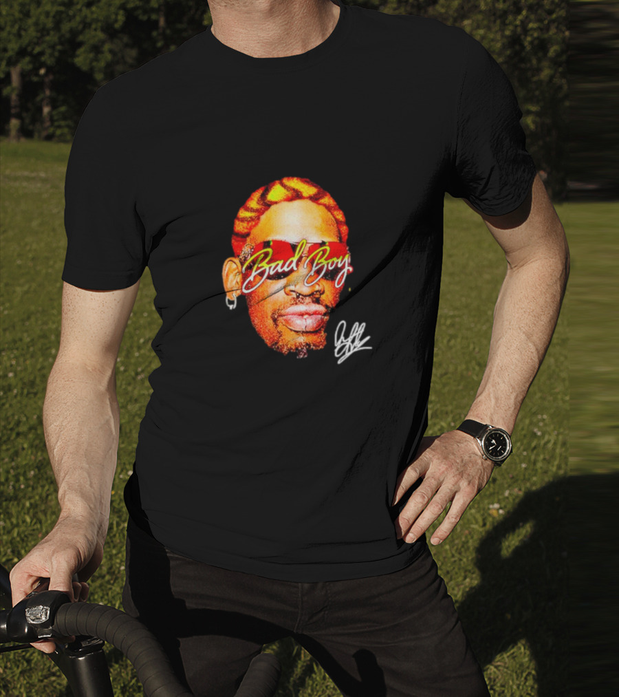 Dennis Rodman Bad Boy Signature Shades T-Shirt