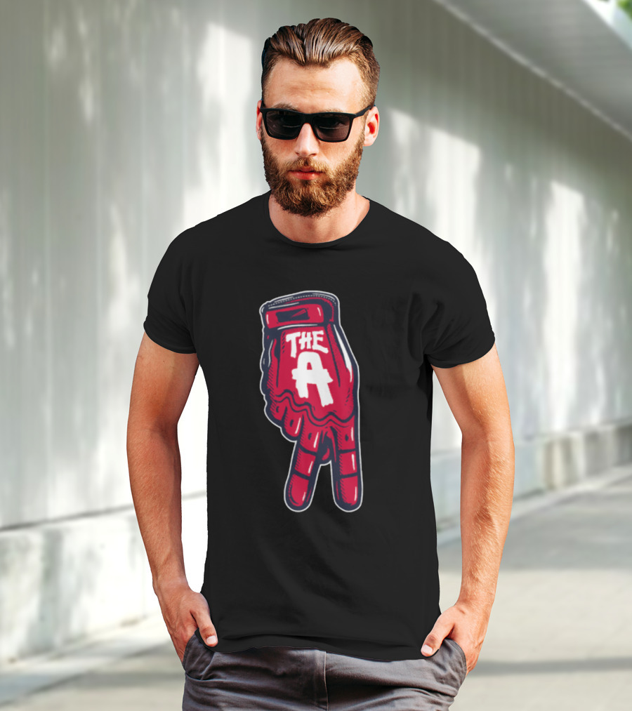 The A Foam Hand A-Town Down T-Shirt