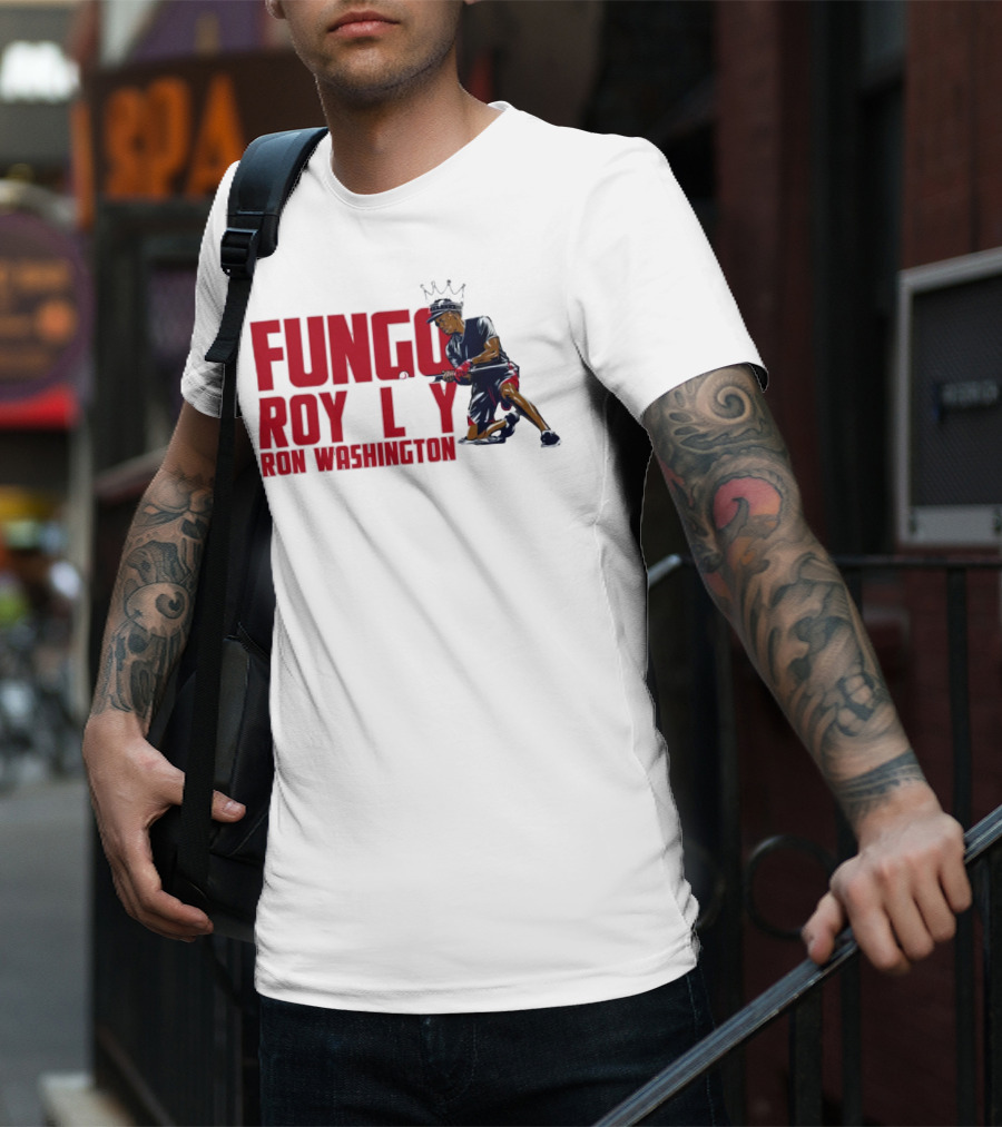 BreakingT Ron Washington Fungo Royalty Baseball King T-Shirt