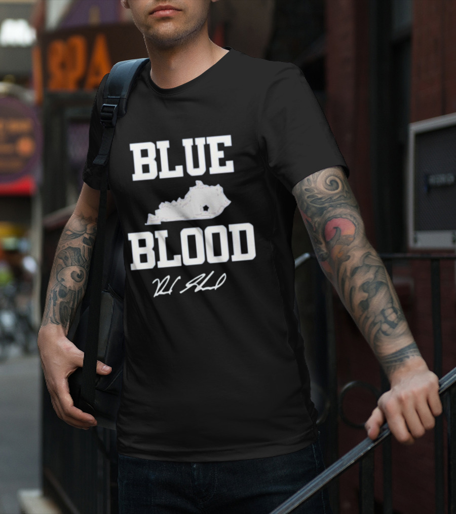 Blue Blood Kentucky Signature 15 Royal T-Shirt