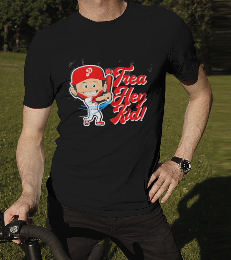 The Trea Hey Kid Philadelphia Phillies Character T-Shirt