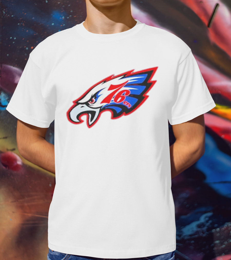 Philadelphia Eagles And 76ers Combined T-Shirt