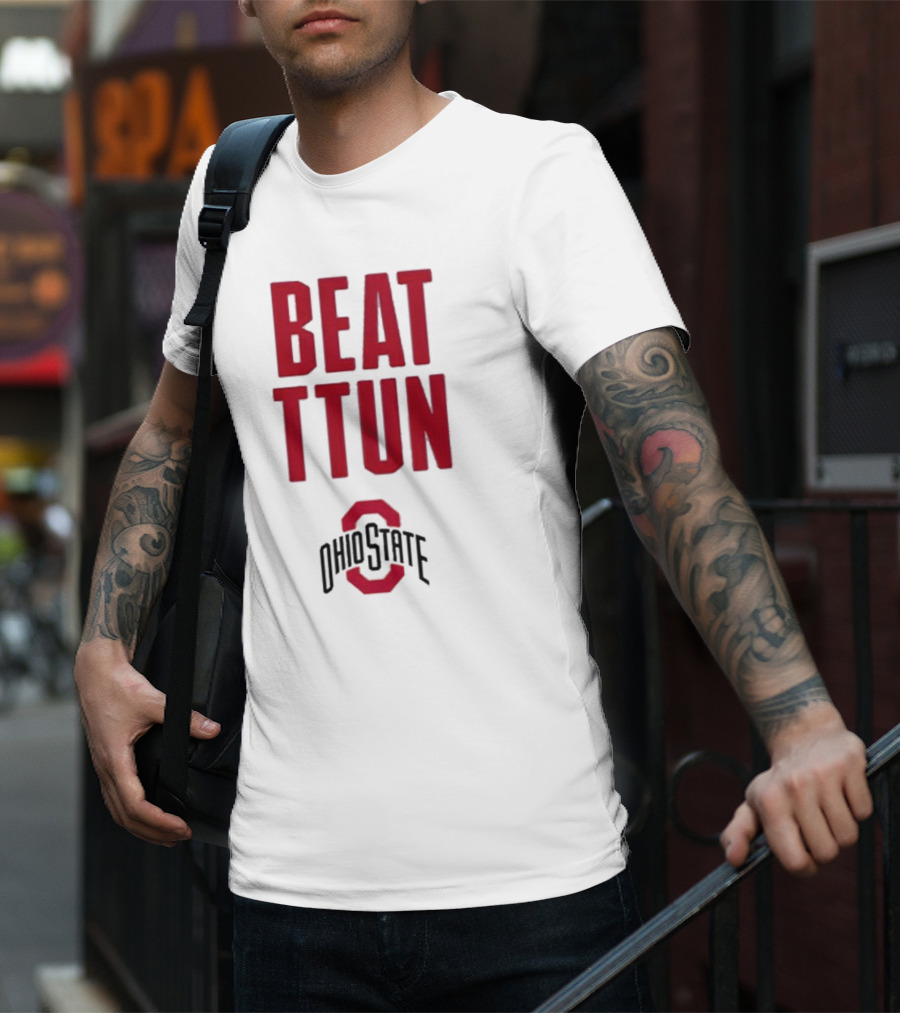 Beat TTUN Ohio State Block O T-Shirt
