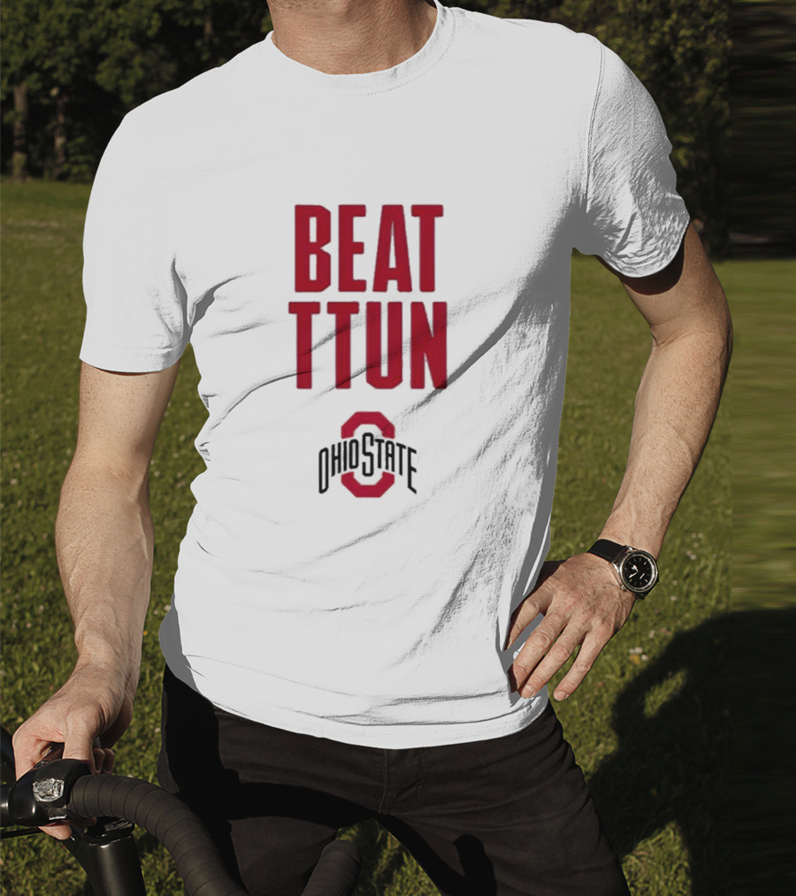 Beat TTUN Ohio State Block O T-Shirt