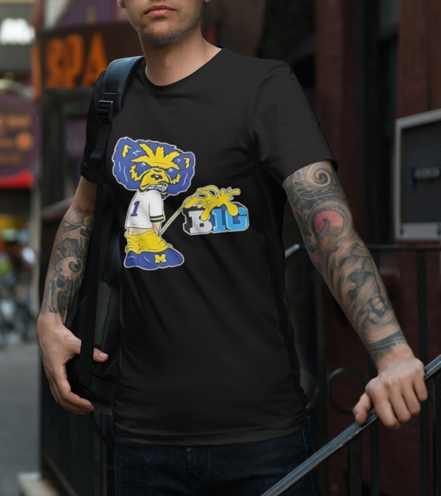 Dave Portnoy Mi Big Michigan Big Ten T-Shirt