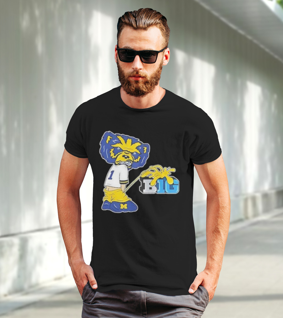 Dave Portnoy Mi Big Michigan Big Ten T-Shirt