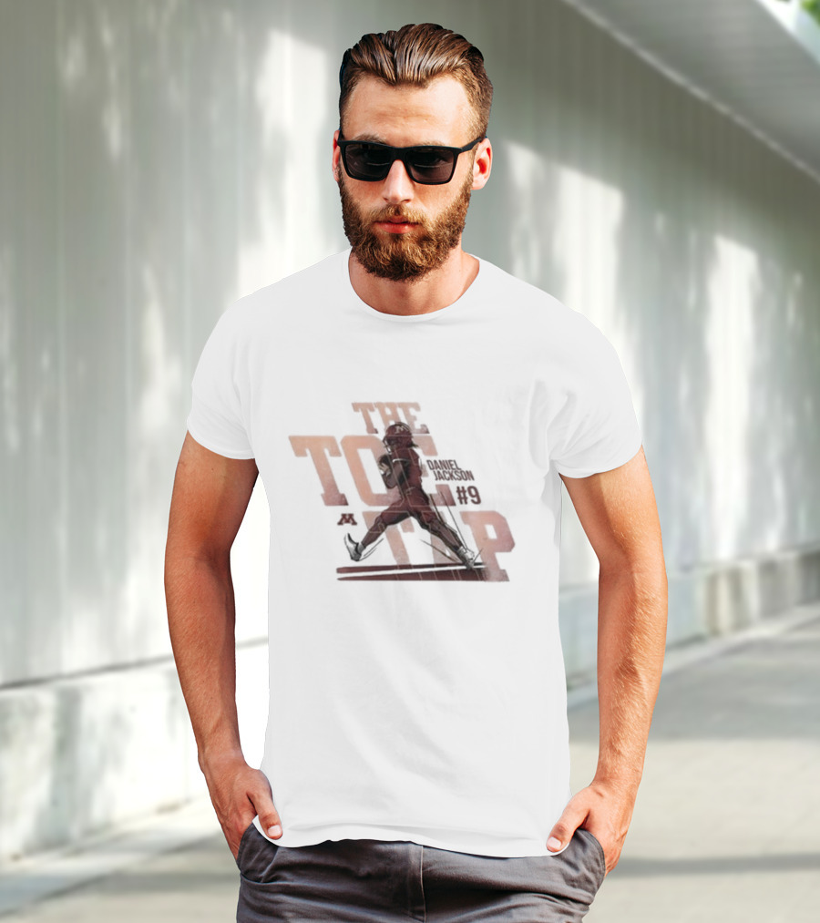 Daniel Jackson #9 The Toe Tap Football Motion Graphics T-Shirt