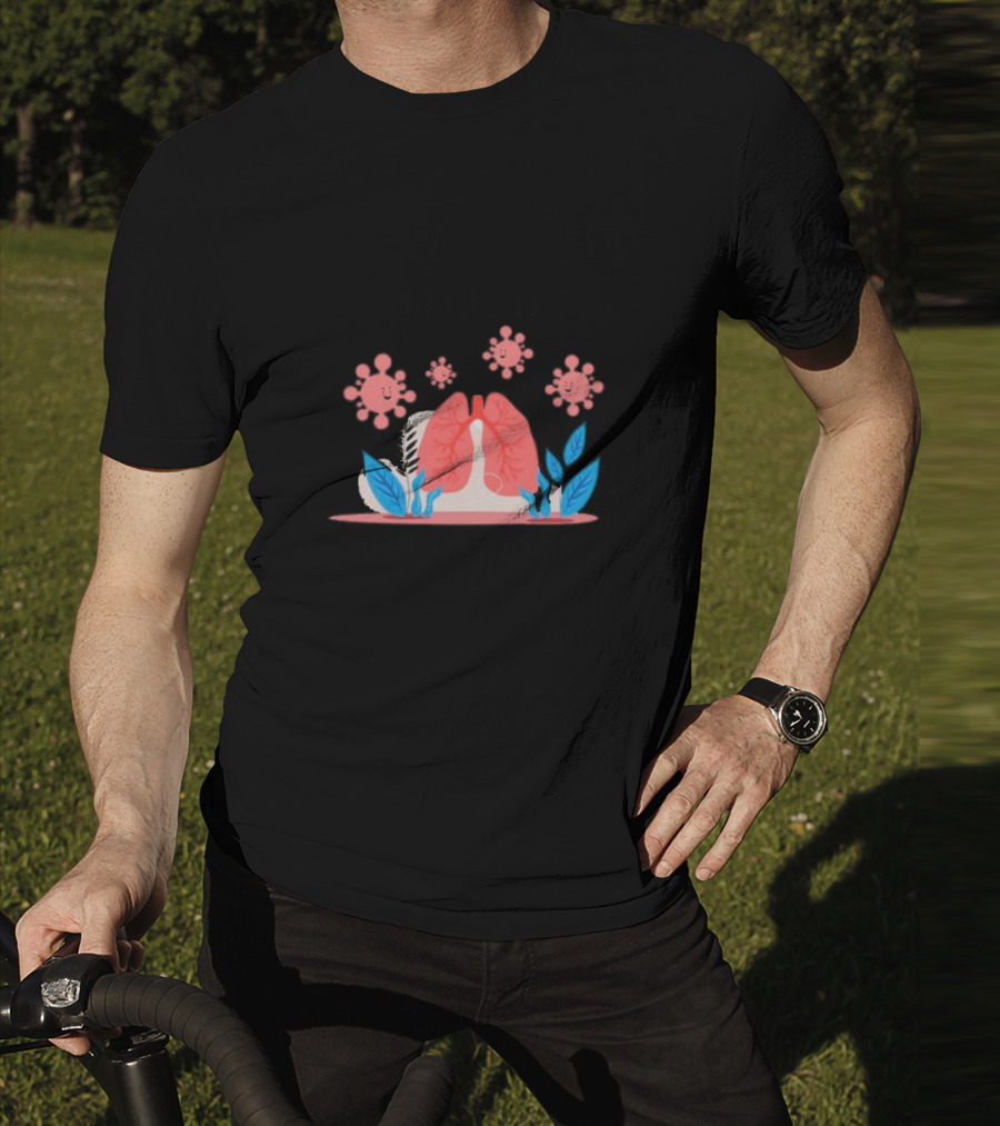 World Pneumonia Day Lungs And Germs Awareness T-Shirt