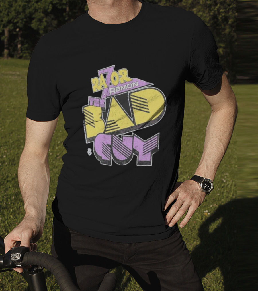 Razor Ramon The Bad Guy Ripple Junction T-Shirt