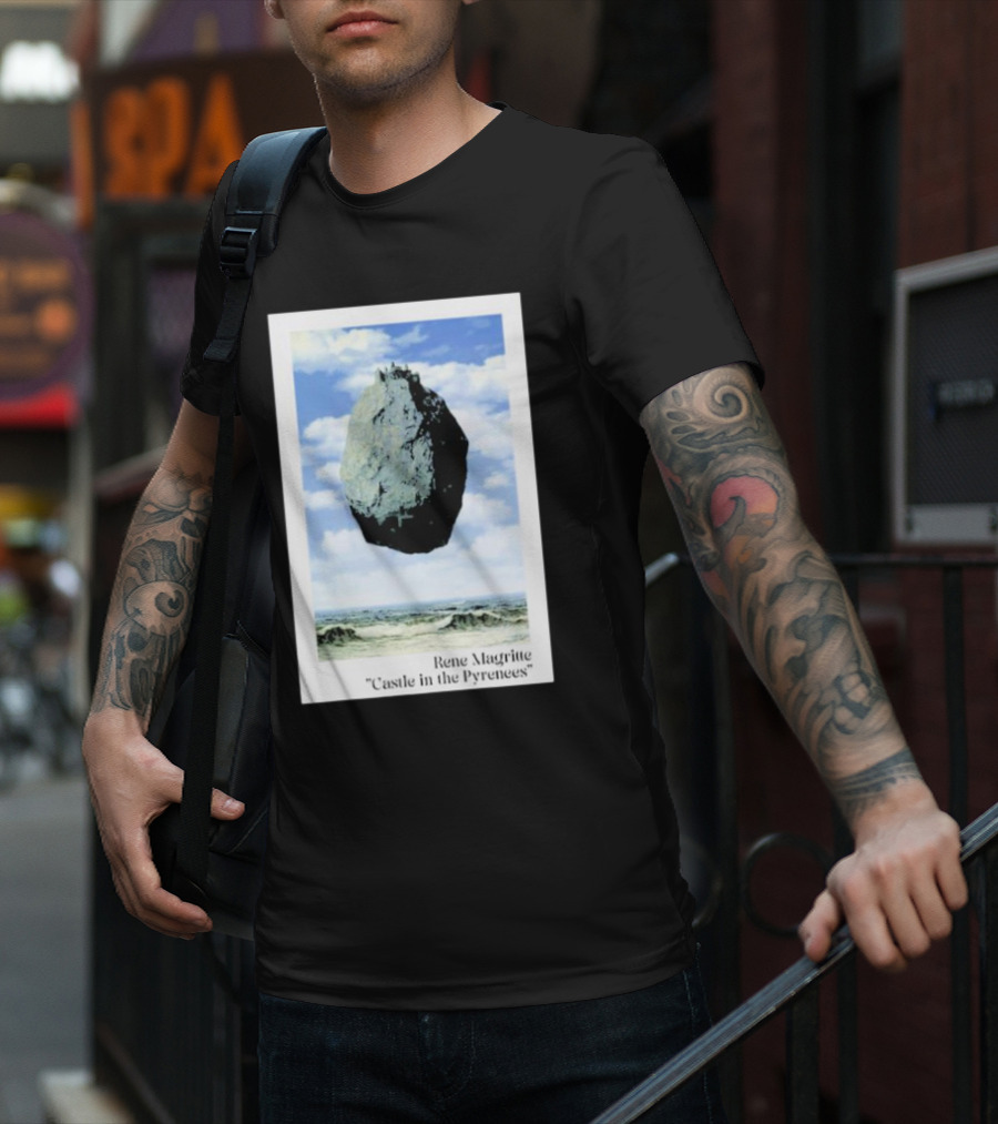 Rene Magritte Castle In The Pyrenees T-Shirt