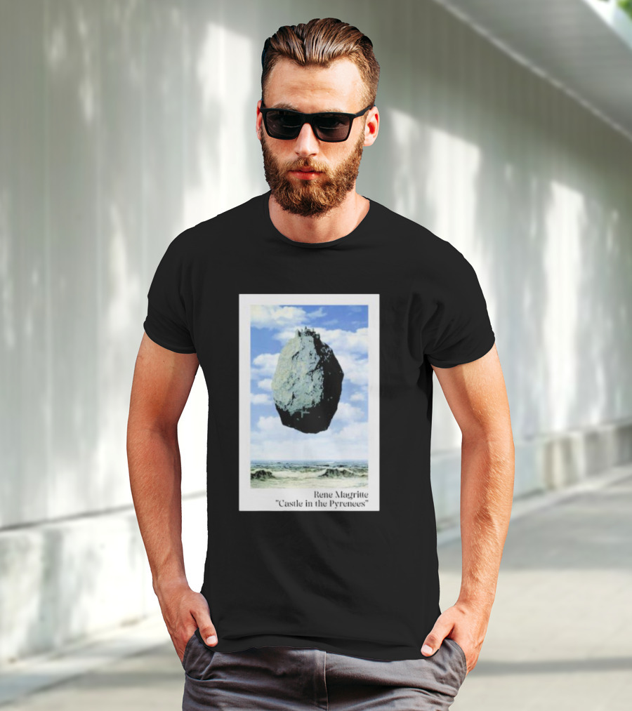Rene Magritte Castle In The Pyrenees T-Shirt