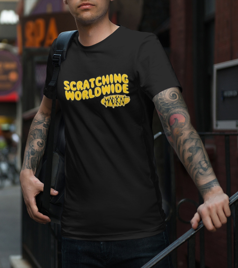 SCRATCHING WORLDWIDE MADKAT T-Shirt