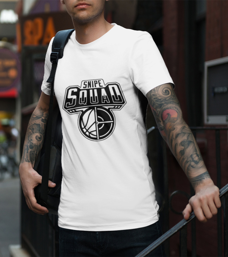 Brooklyn Nets Basketball Snipe Squad Crosshair T-Shirt