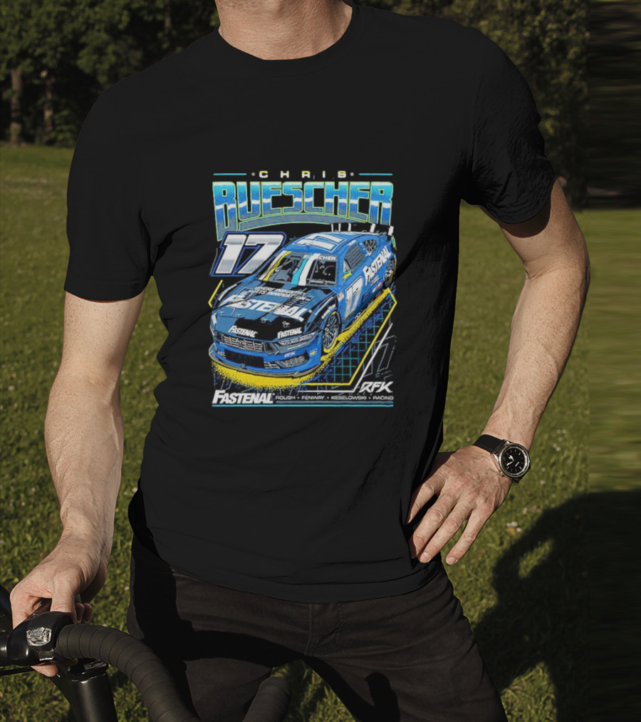 Chris Buescher 17 Fastenal RFK Racing Roush Fenway Keselowski T-Shirt
