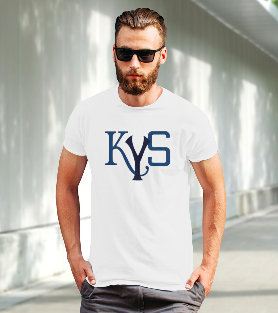 Kaixan2k KYS Blue Monogram T-Shirt