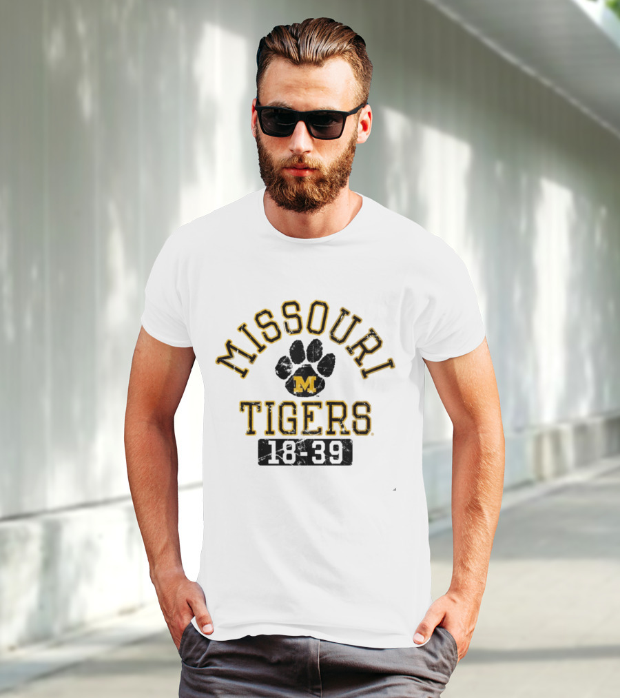 Missouri Tigers 18-39 Paw Logo Mizzou Legacy T-Shirt