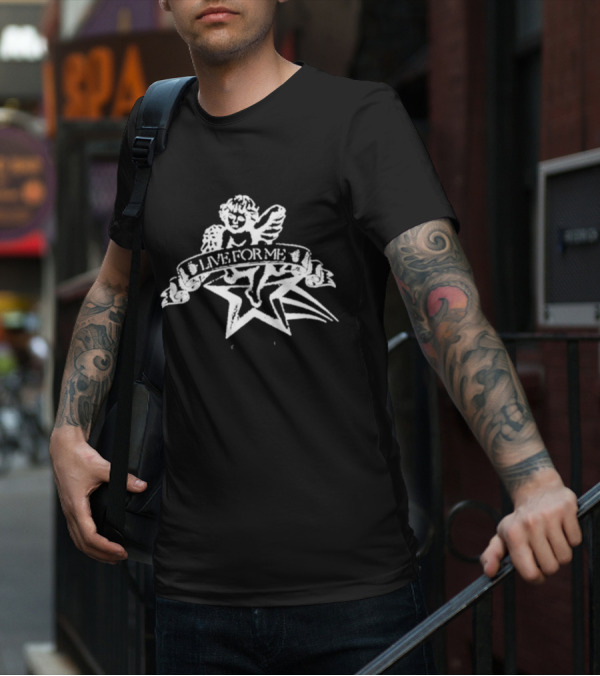 Omar Apollo Live For Me Angelic Cherub With Star T-Shirt