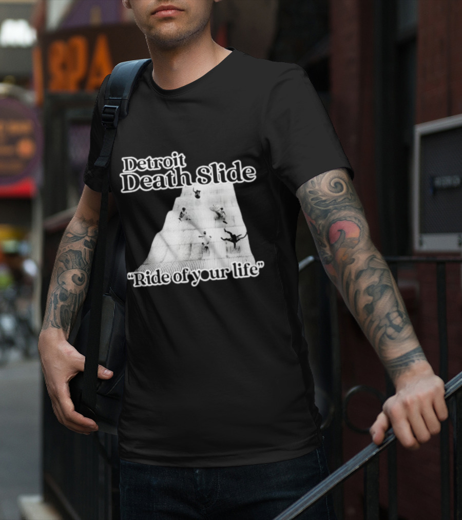 Detroit Death Slide Ride Of Your Life T-Shirt
