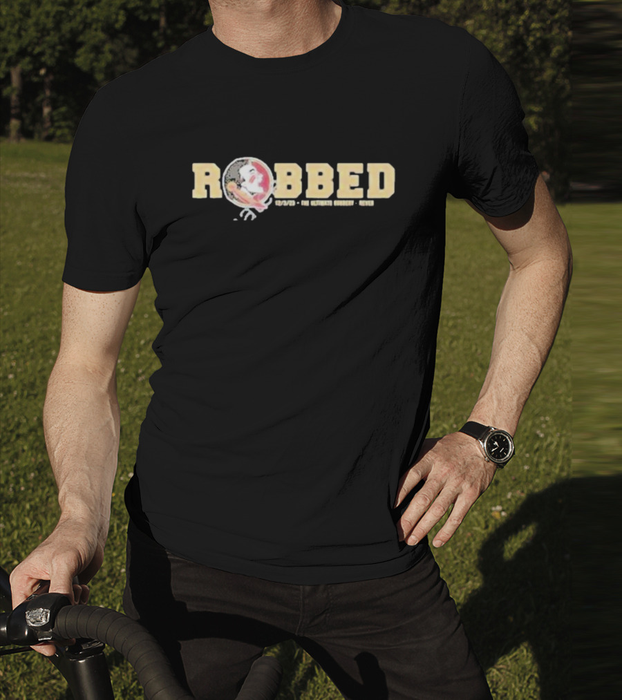 Florida State Seminoles Robbed 12/3/23 Unjust Snubbed Rated T-Shirt