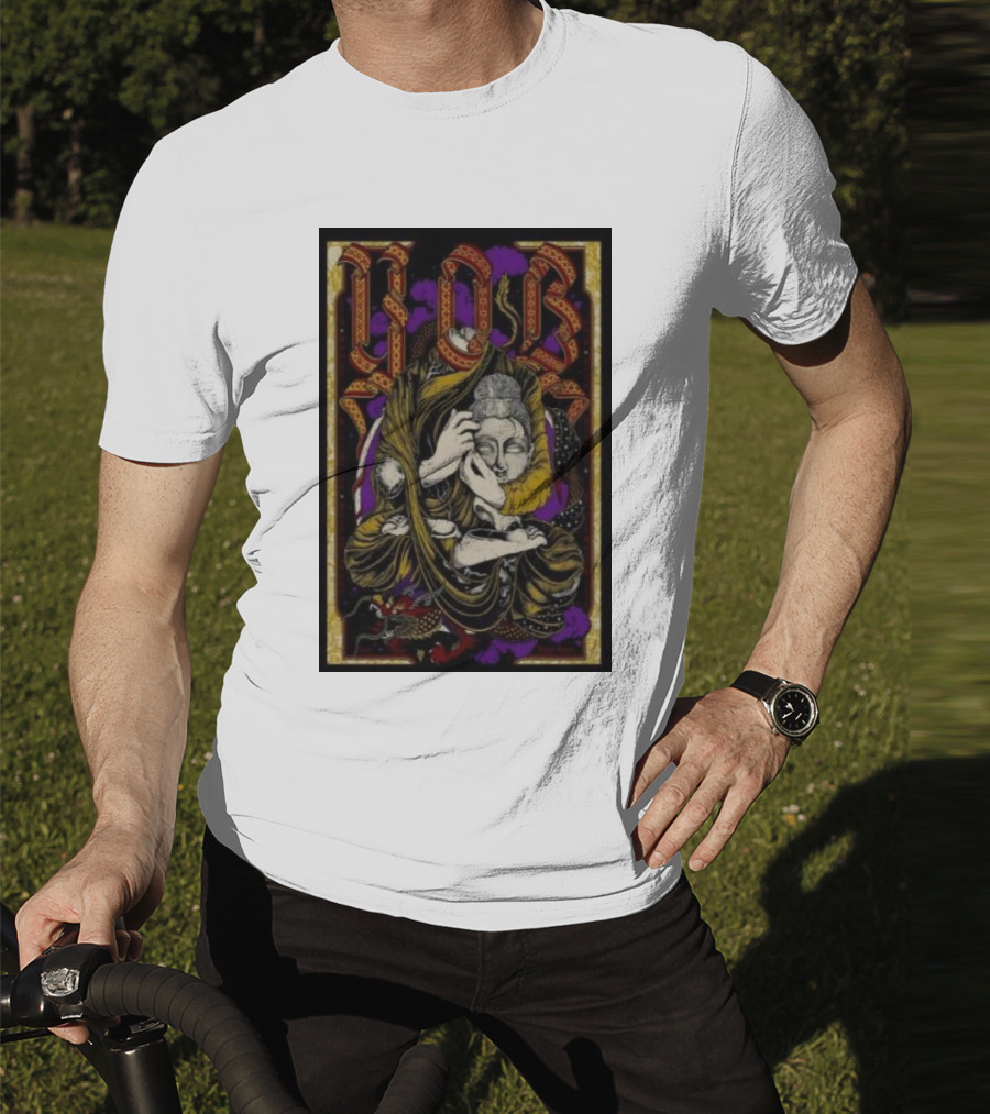 YOB Eugene John Henry’s Dec 09 Psychedelic Fantasy Sculpture T-Shirt