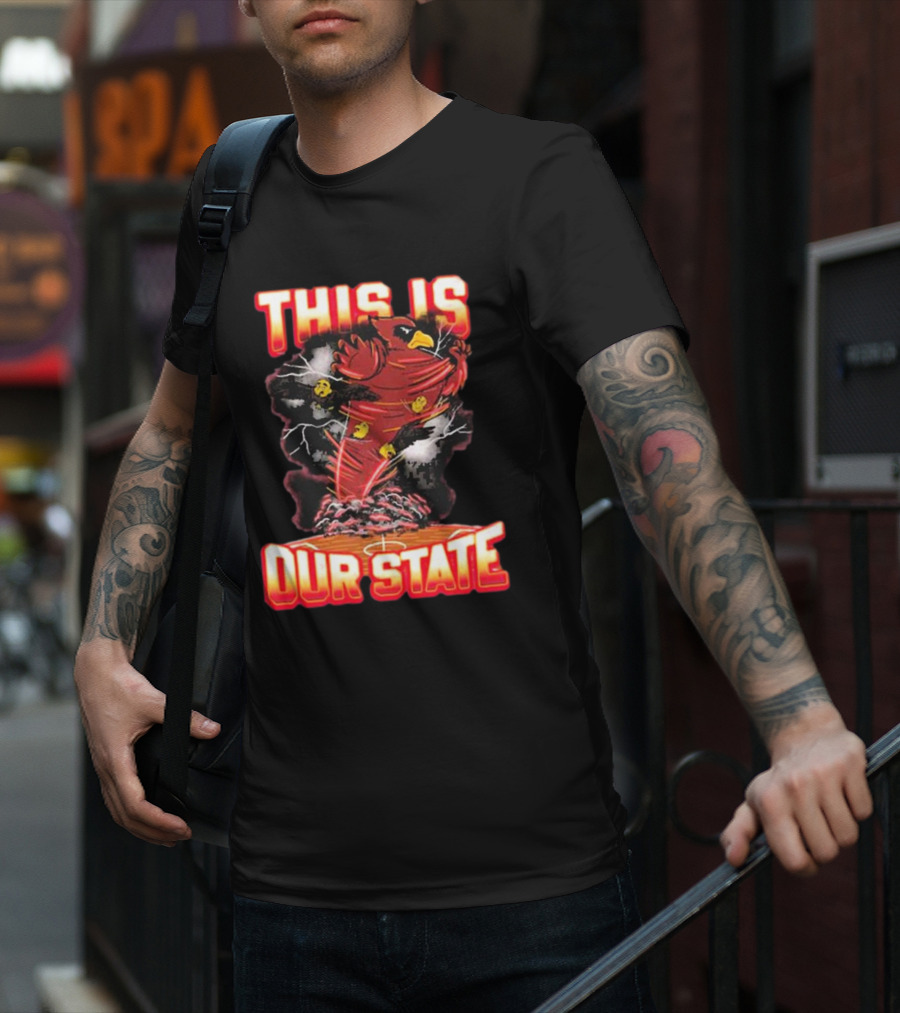 THIS IS OUR STATE Arizona Cardinals Official NFL Team Gear T-Shirt