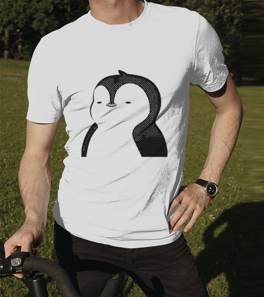 Luca Netz Penguin Chic Noir T-Shirt