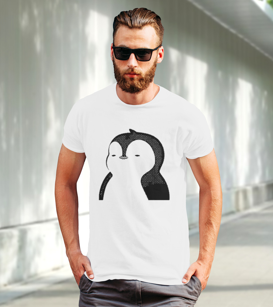Luca Netz Penguin Chic Noir T-Shirt