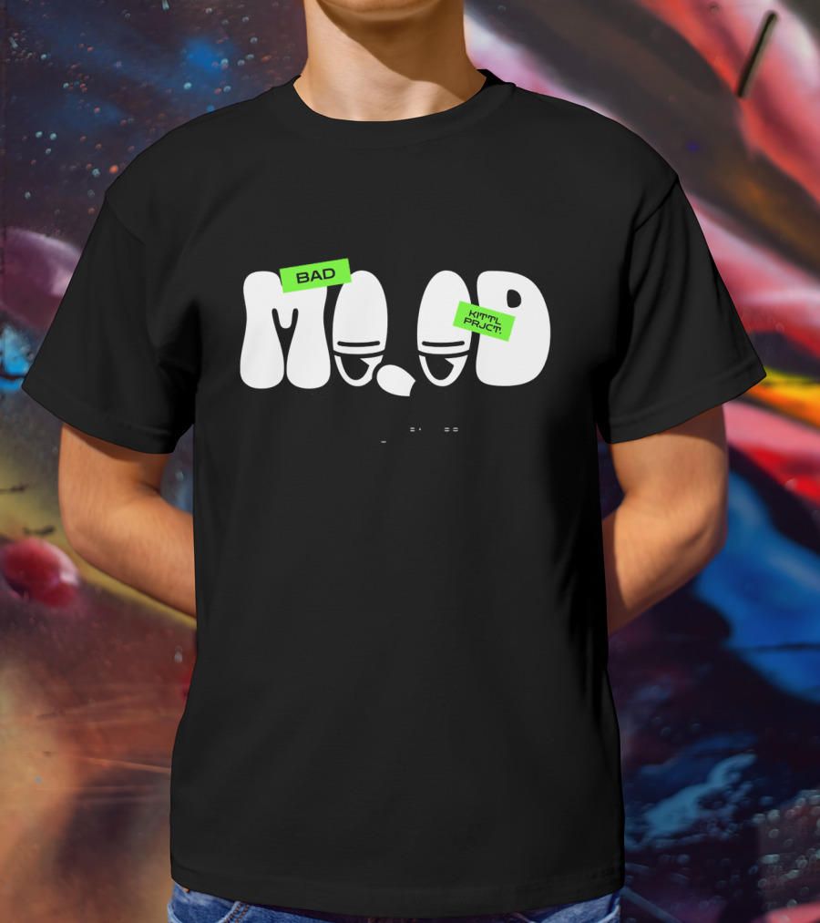 BAD MOOD KIII TYL PRJC T. WHEN I'M IN A BAD MOOD, I DON'T TALK T-Shirt
