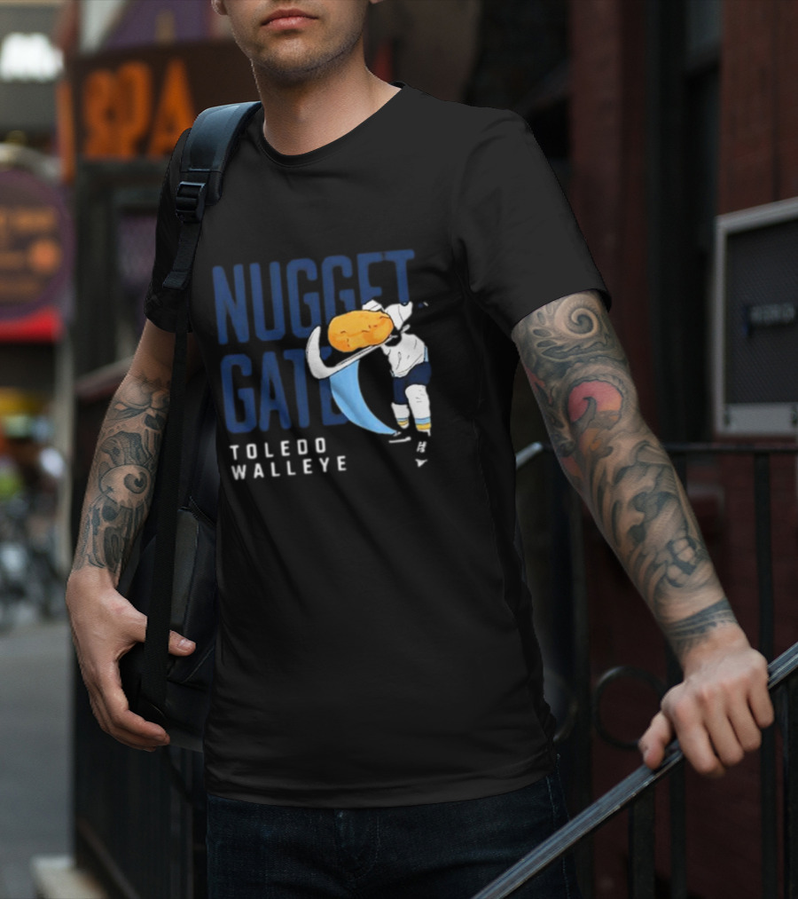 Nugget Gate Toledo Walleye Hockey Humor T-Shirt