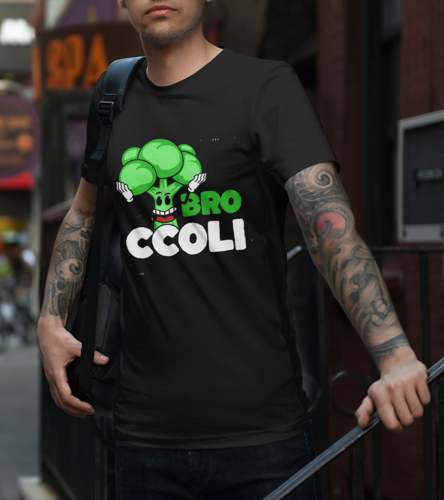 Hi Broccoli Green Goodness For A Healthy Life T-Shirt