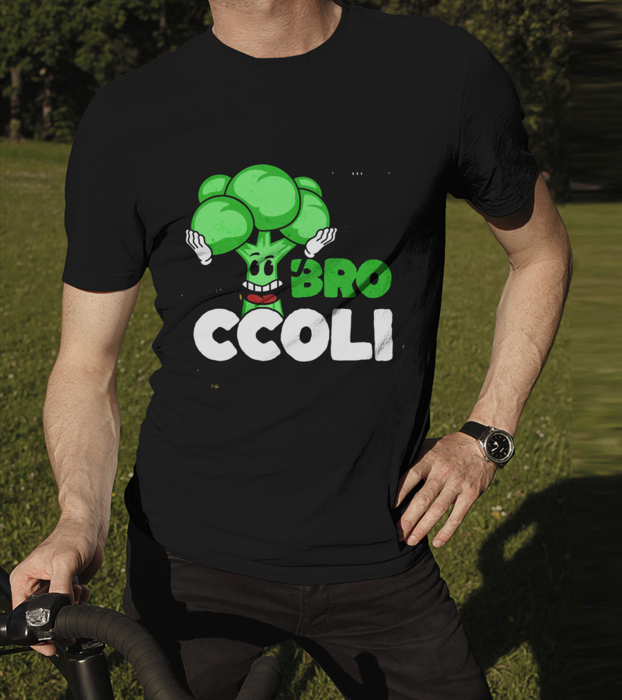 Hi Broccoli Green Goodness For A Healthy Life T-Shirt