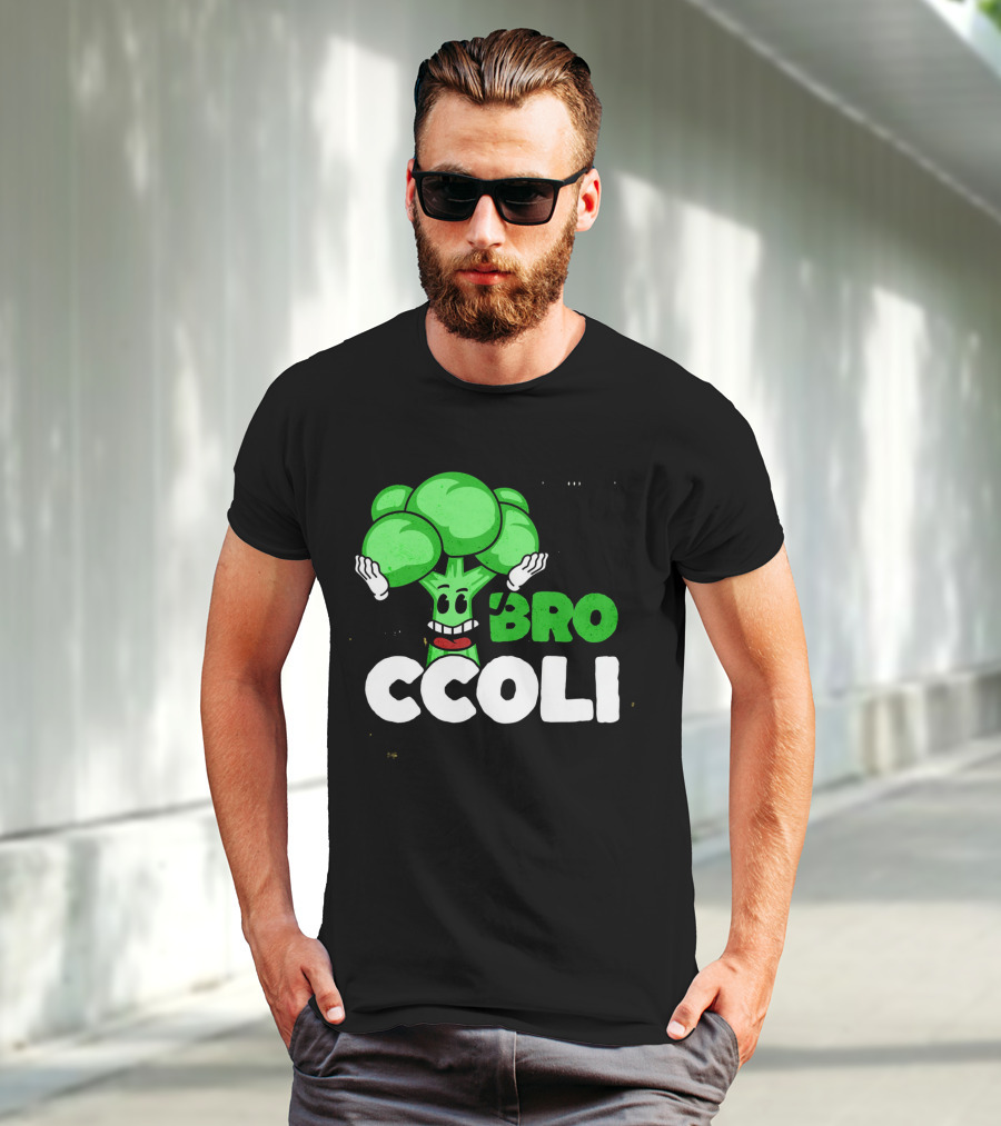 Hi Broccoli Green Goodness For A Healthy Life T-Shirt