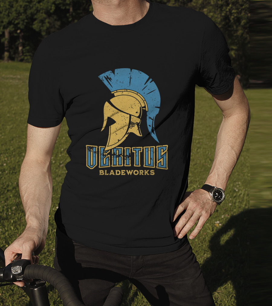 Veritus Bladeworks Roman Helmet Emblem T-Shirt