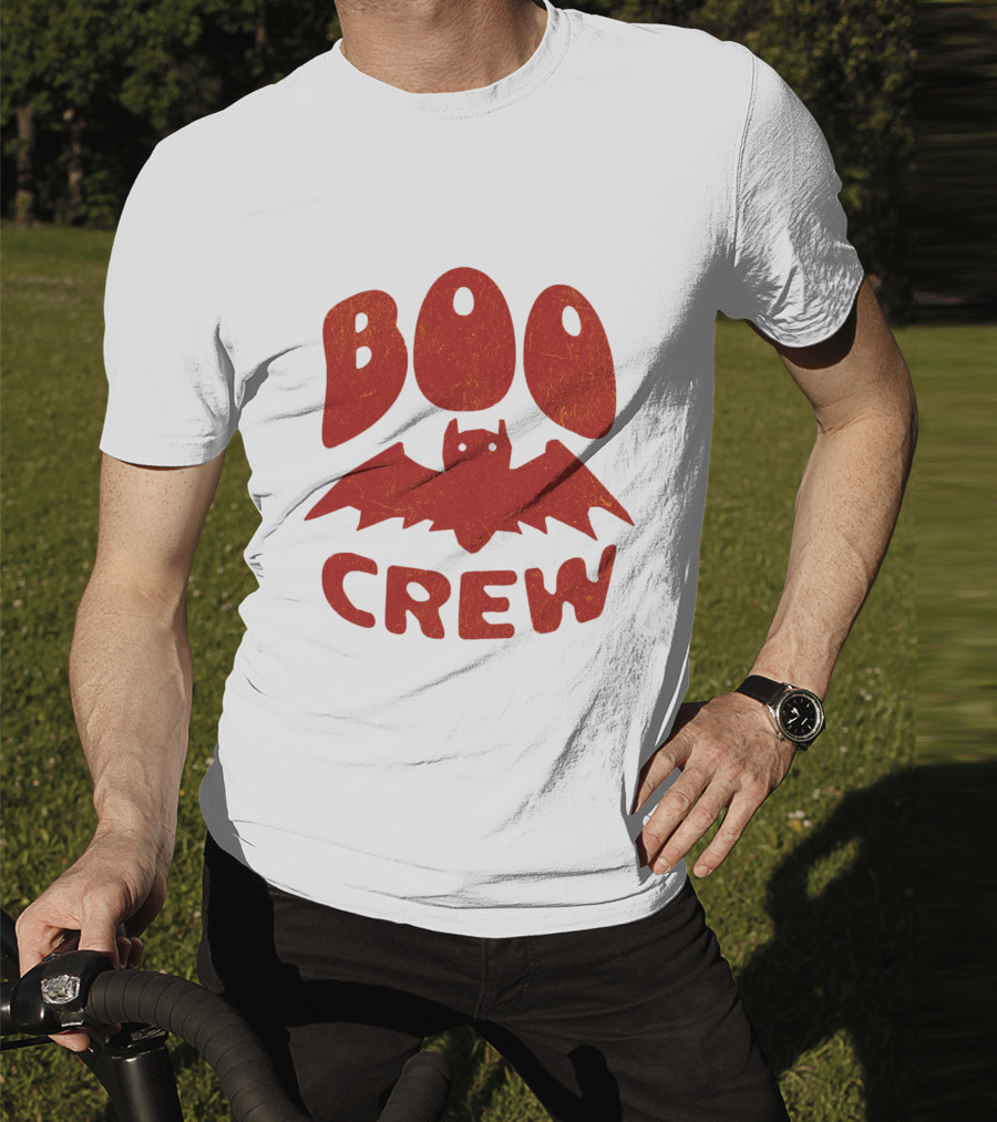 BOO CREW Bat Halloween T-Shirt