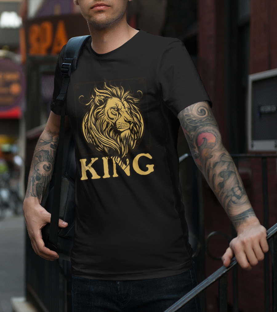 Lion Head King T-Shirt