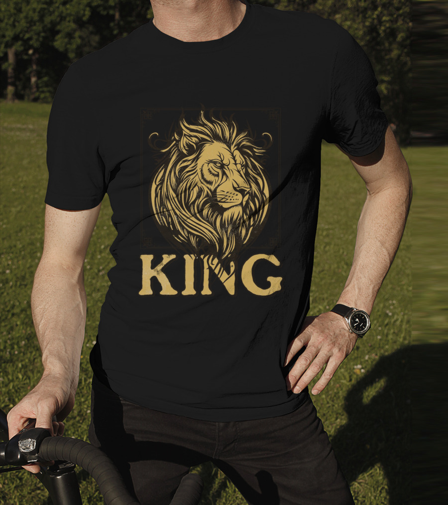 Lion Head King T-Shirt