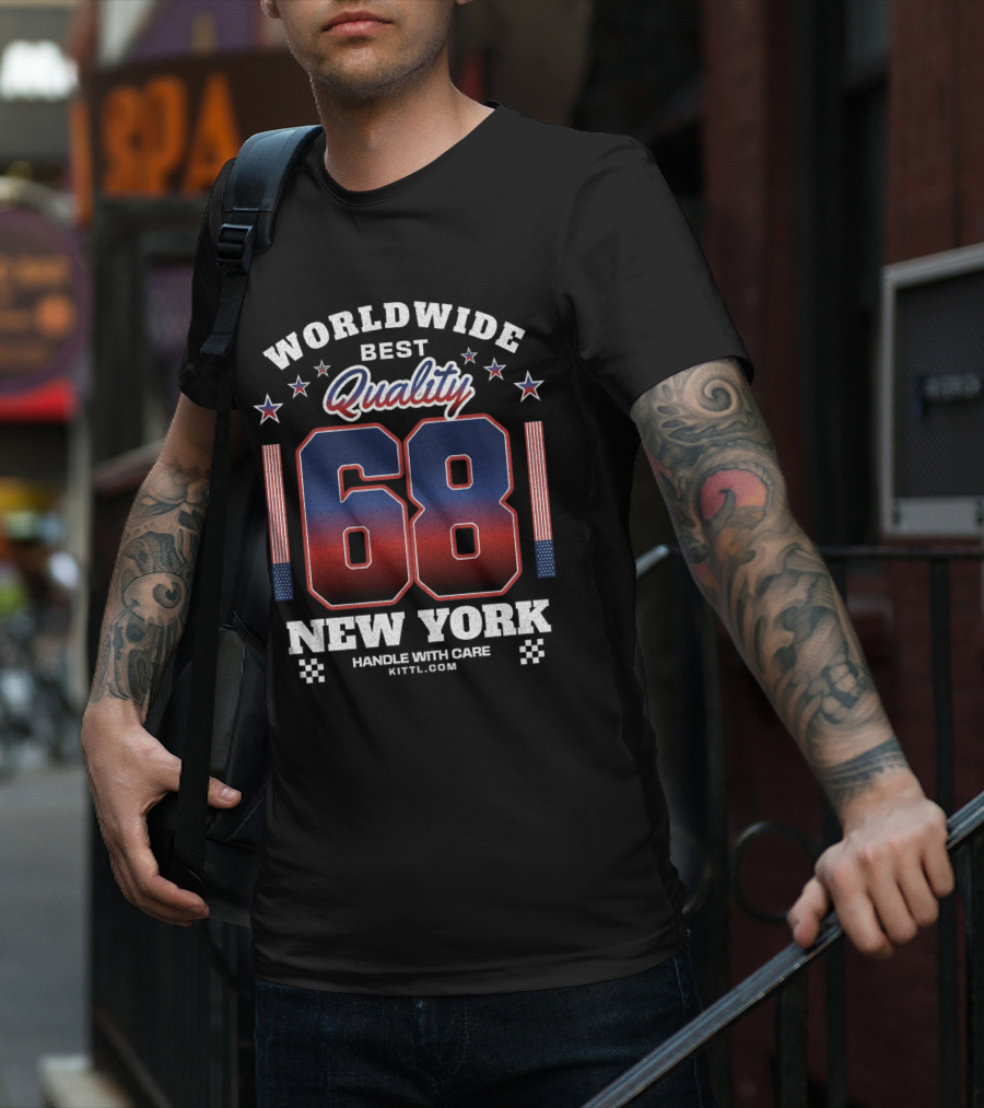 Worldwide Best Quality 68 New York Handle With Care T-Shirt