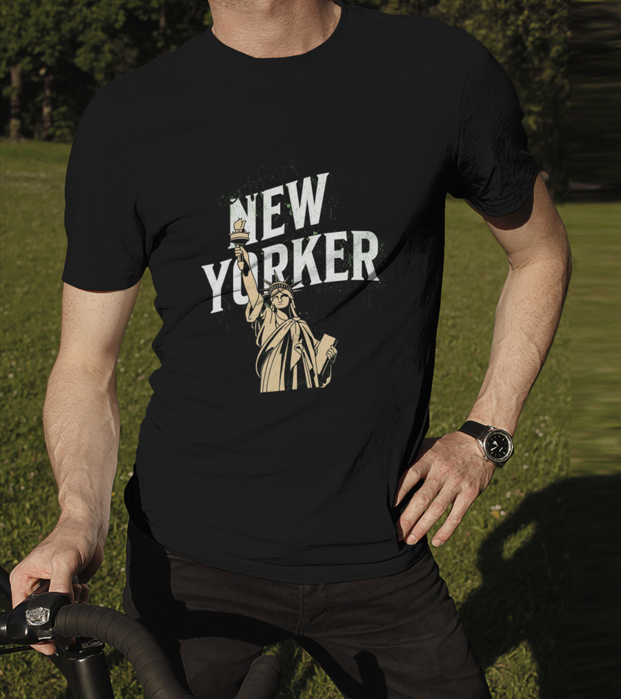 Certified New Yorker Statue Of Liberty T-Shirt