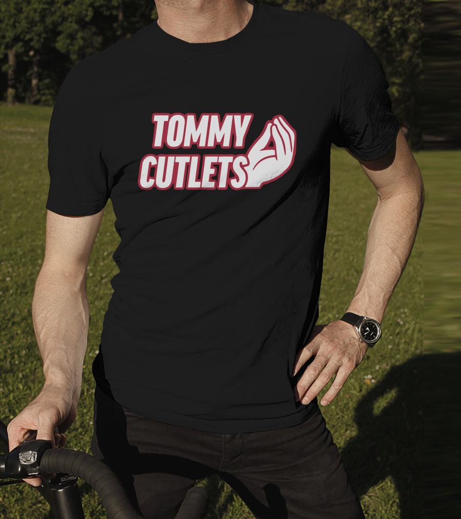 Tommy DeVito Tommy Cutlets Italian Gesture T-Shirt