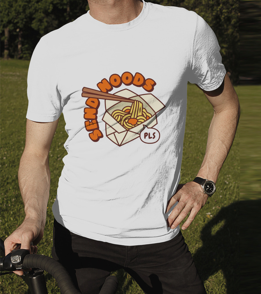 Send Noods Comic Noodles PLS T-Shirt