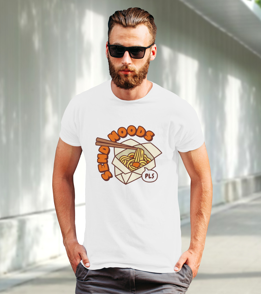 Send Noods Comic Noodles PLS T-Shirt