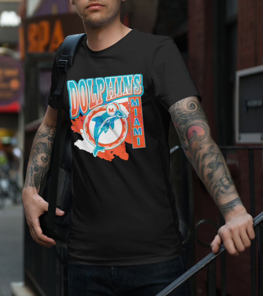 Dolphins Miami Football T-Shirt