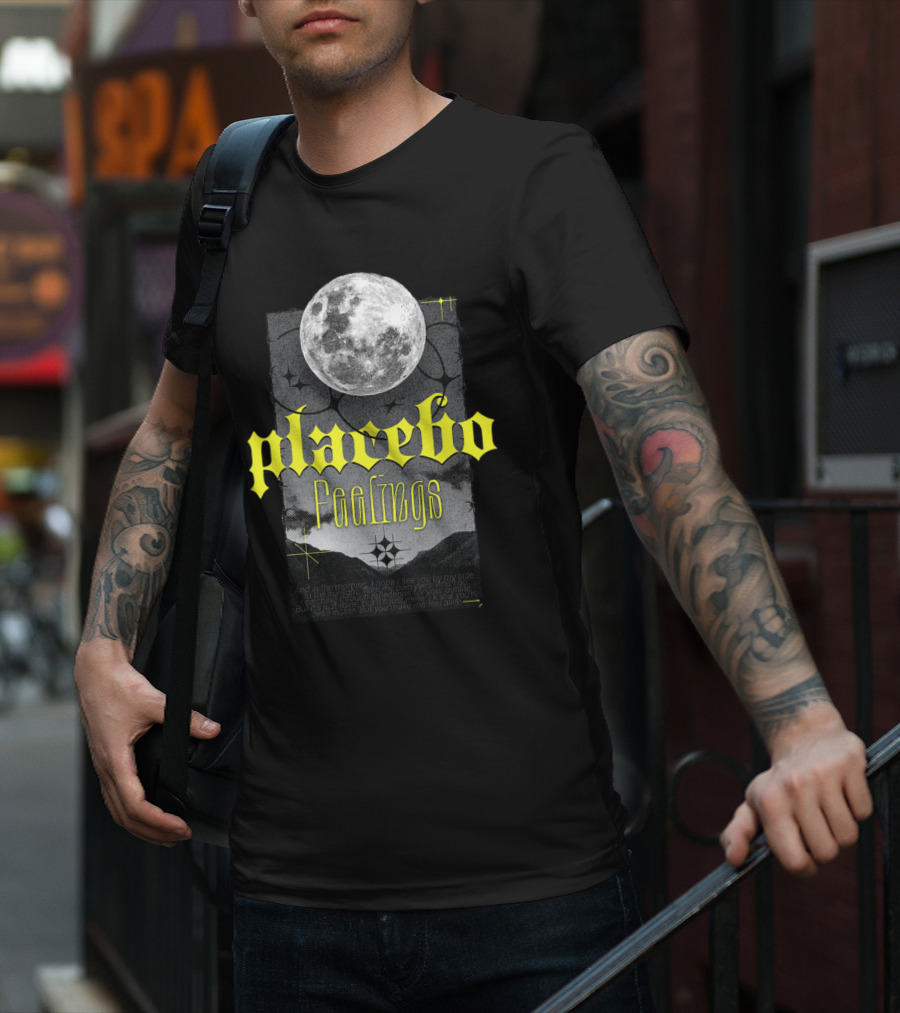 Placebo Feelings Full Moon Gothic T-Shirt