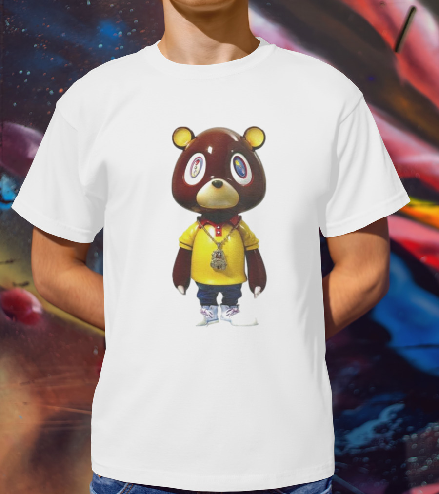 Takashi Murakami Kanye West Bear Figurine T-Shirt